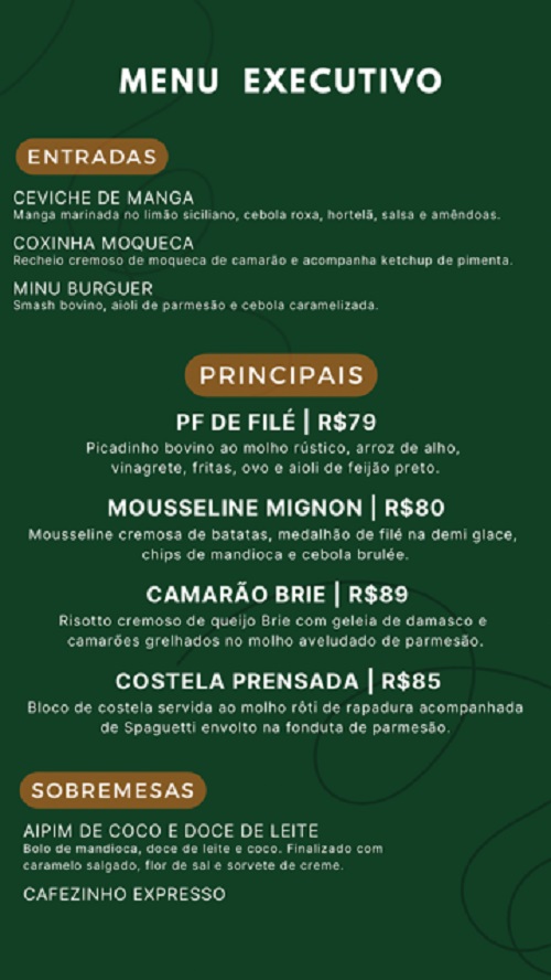 MENU EXECUTIVO ABRIL